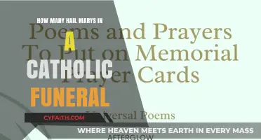 Hail Marys and Catholic Funerals: How Many?