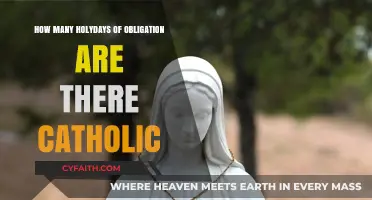 The Catholic Church's Holy Days of Obligation