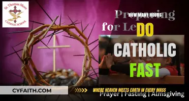 Fasting in the Catholic Faith: Hour Expectations
