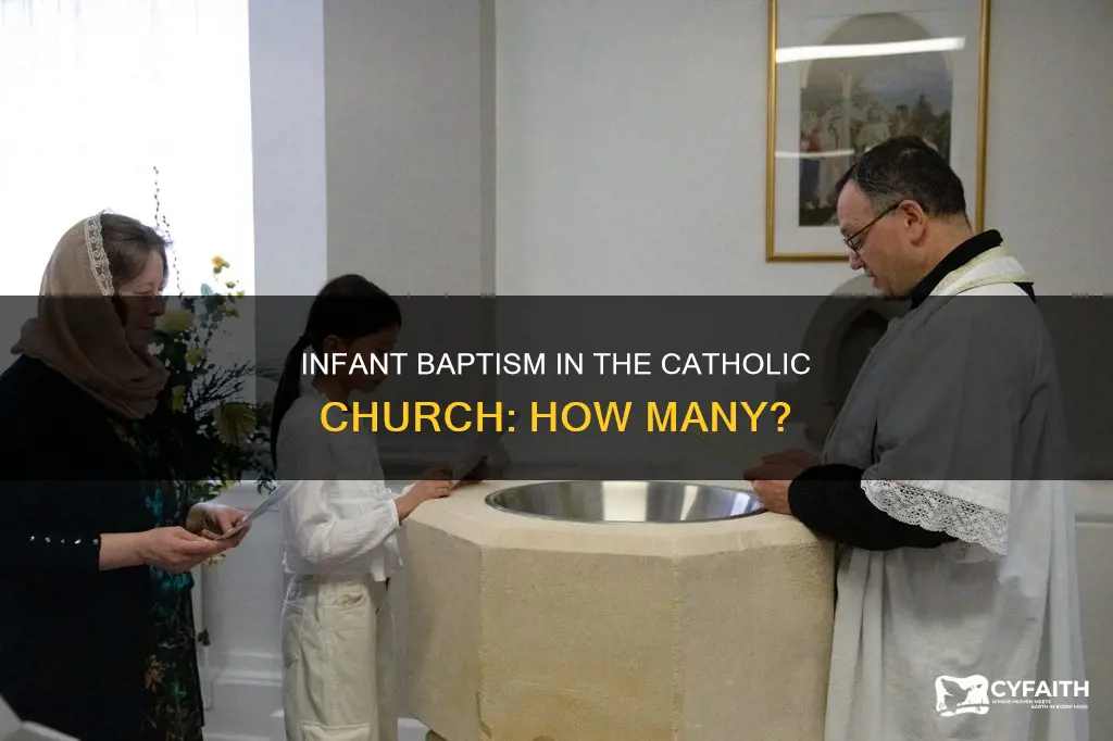 how many infant are babtized catholic