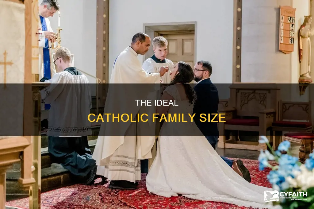 how many kids are catholics supposed to have
