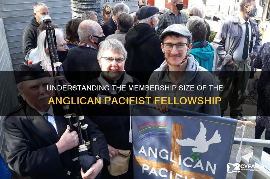 how many members do the anglican pacifist fellowship