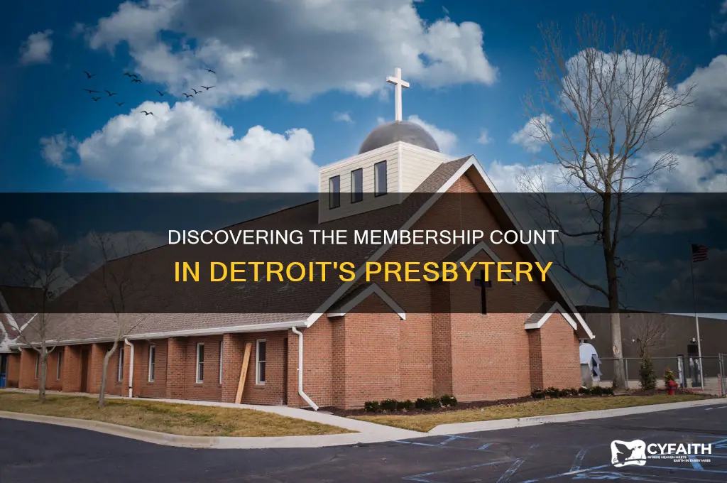how many members in the presbytery of detroit