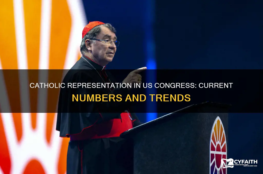 how many members of the us congress are catholic