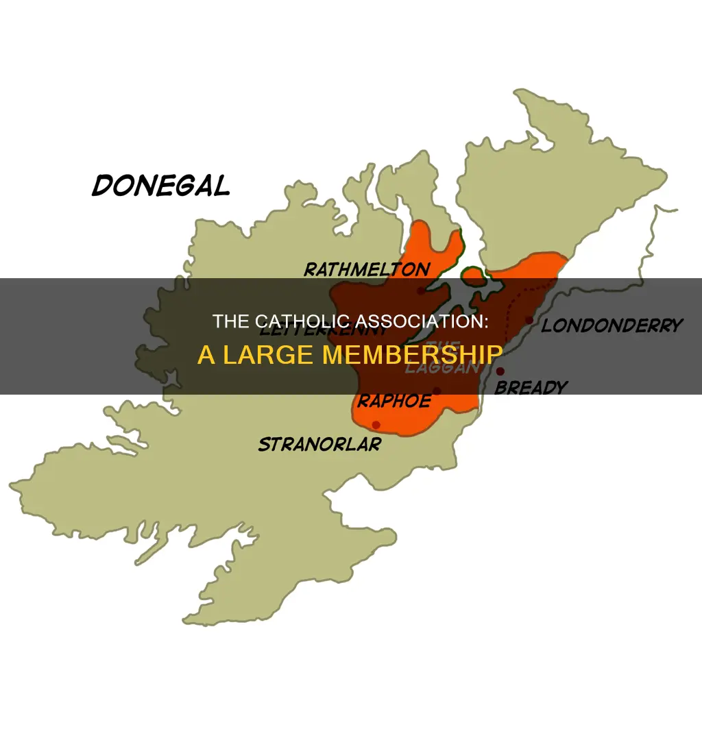 how many members were in the catholic association