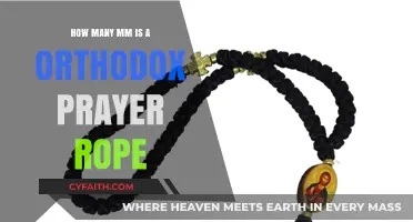 Orthodox Prayer Rope Length: Understanding the Traditional 33-Knot Design