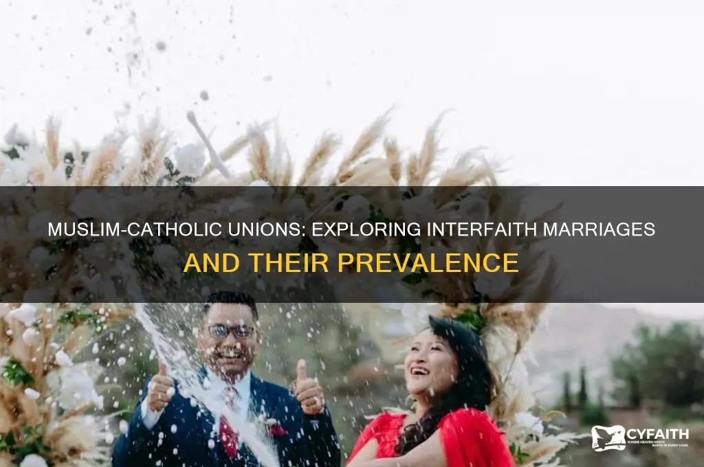 how many muslims marry catholics
