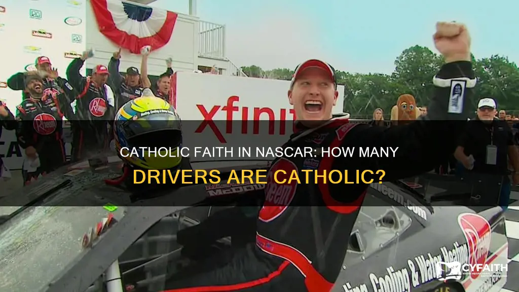 how many nascar drivers are catholic