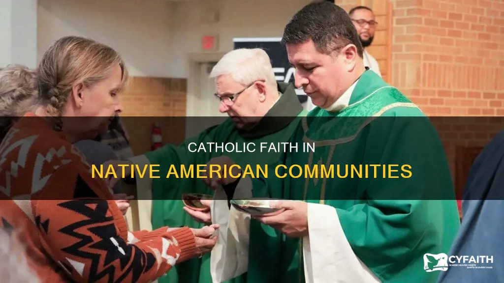 how many native americans are catholic