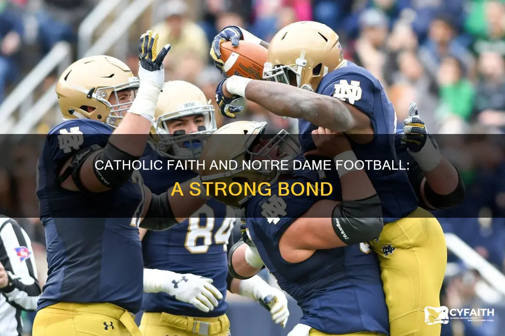 how many notre dame football players are catholic