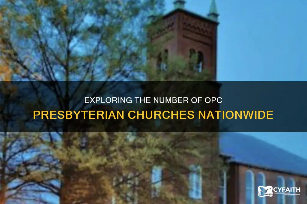 how many opc presbyterian church
