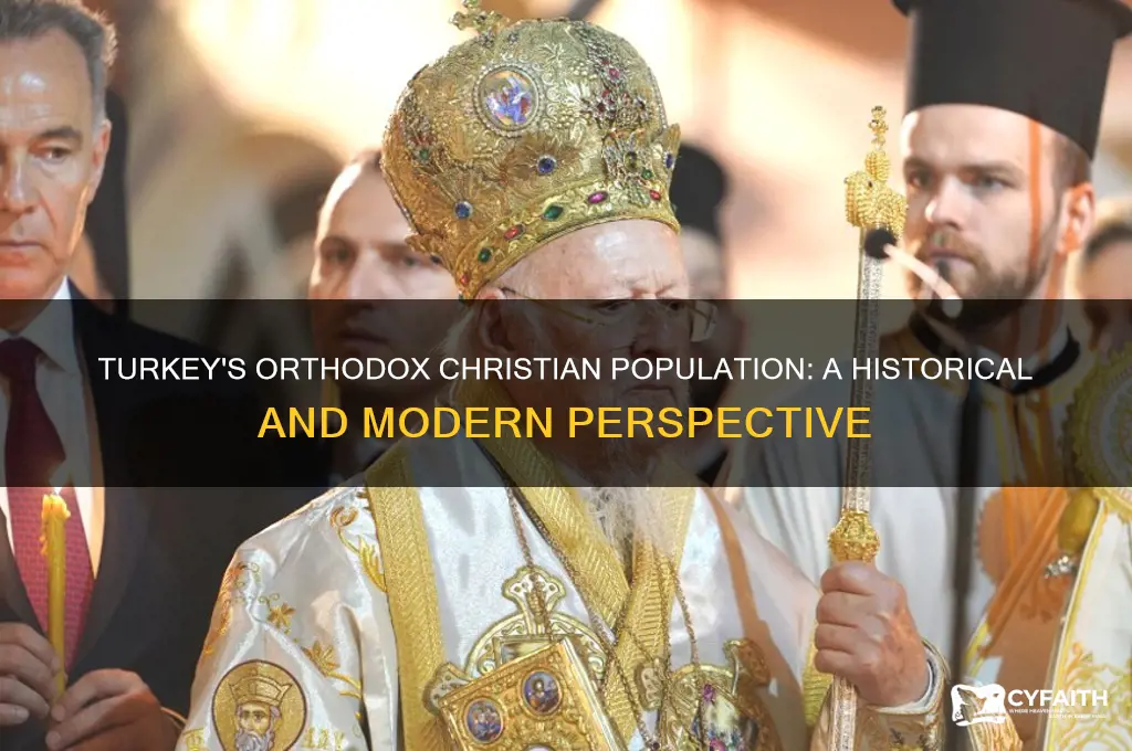 how many orthodox christians in turkey