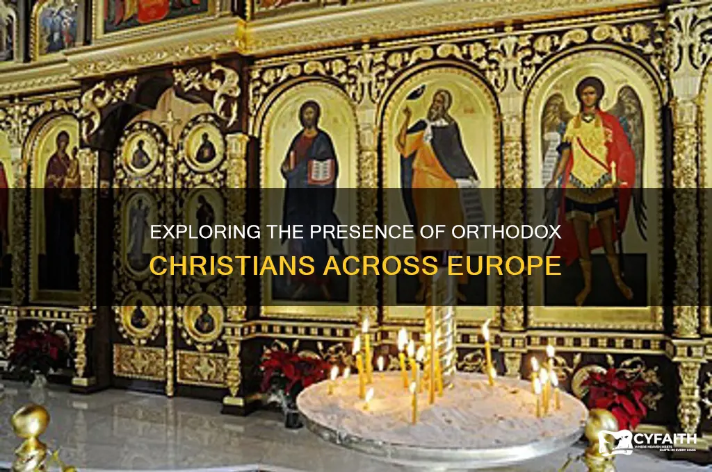 how many orthodox in europe