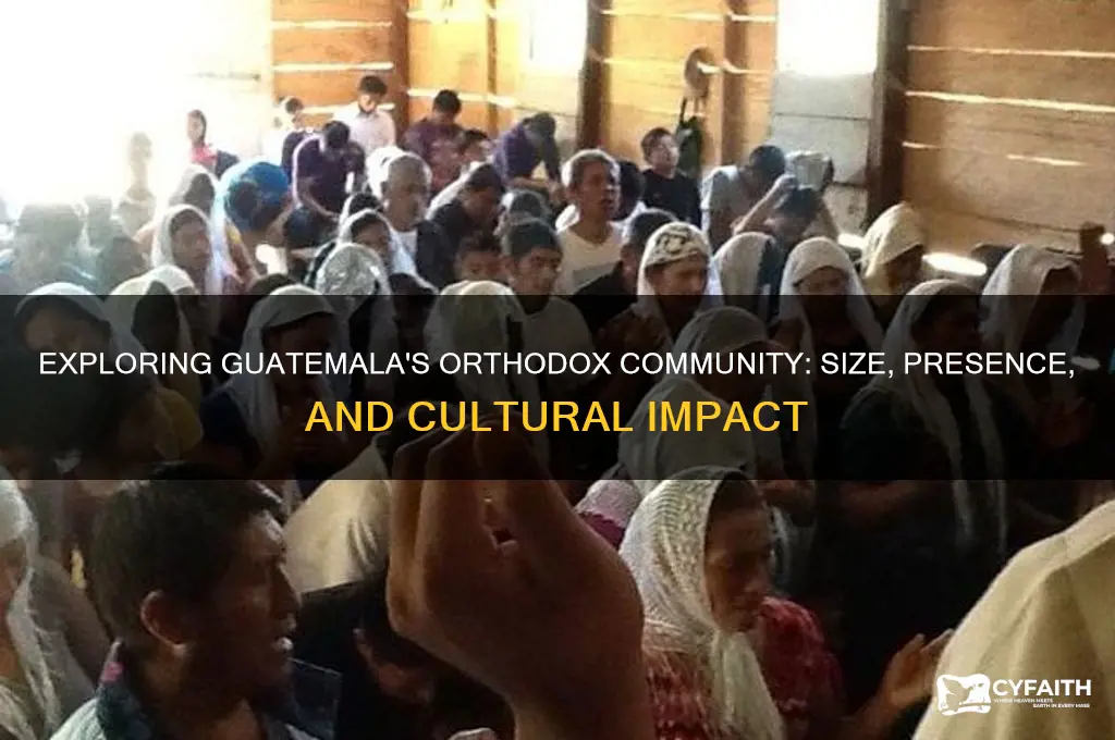 how many orthodox in guatemala