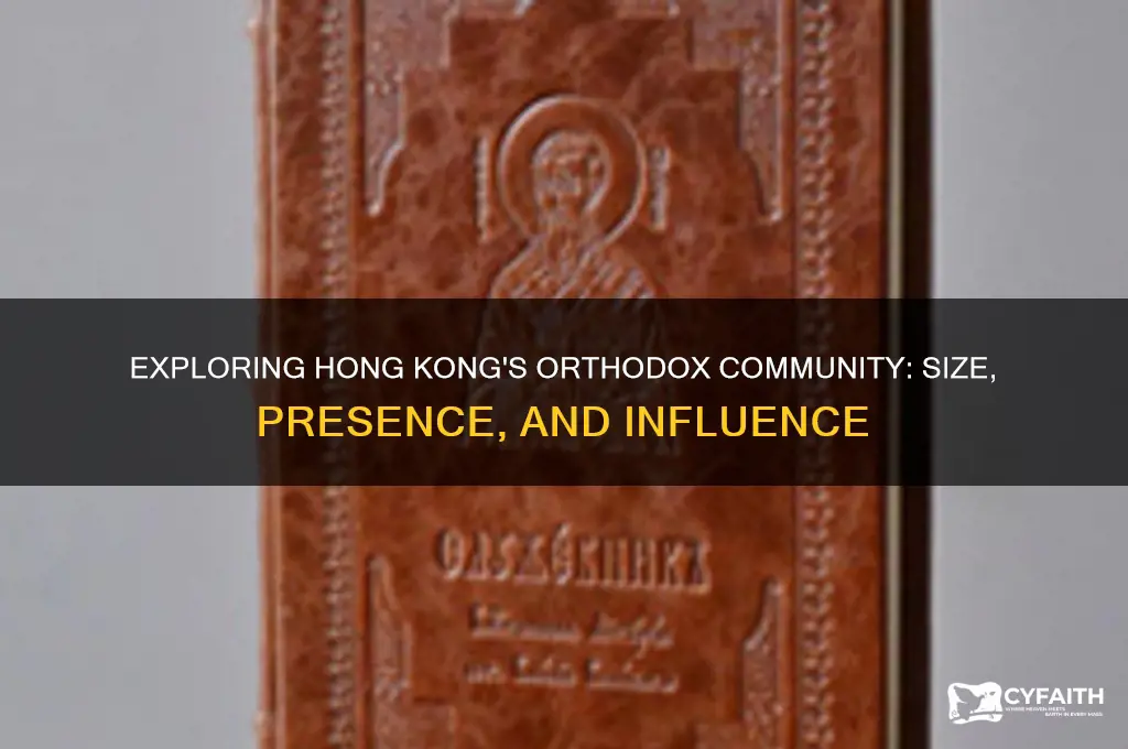 how many orthodox in hong kong