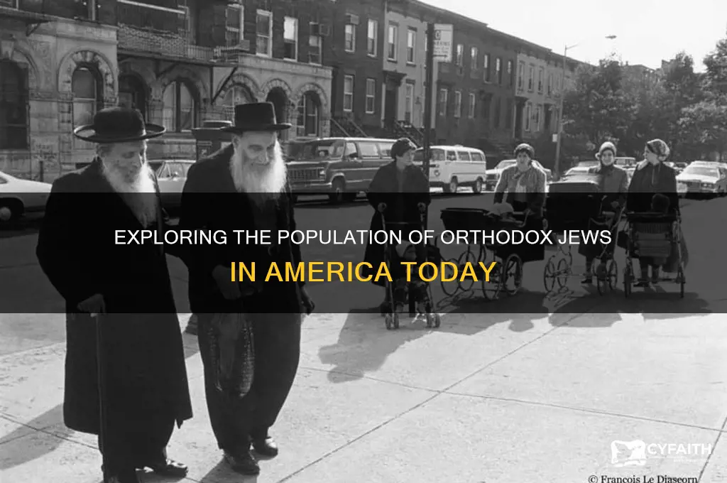 how many orthodox jew in american