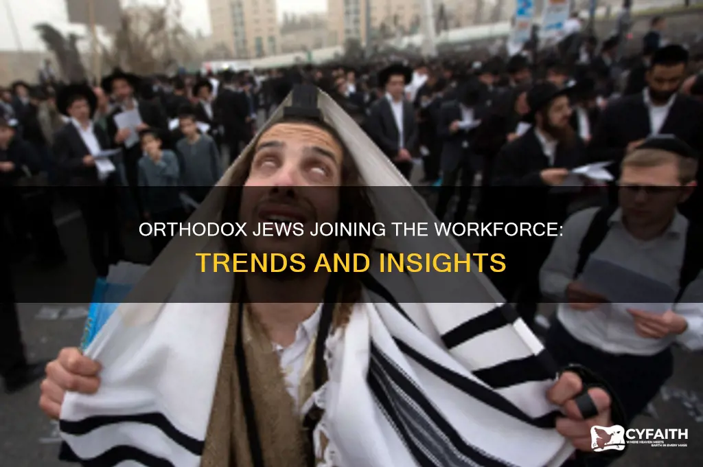 how many orthodox jews have jouned the w