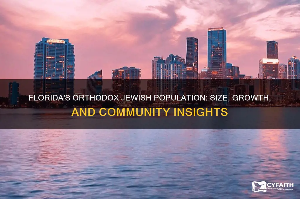 how many orthodox jews in florida