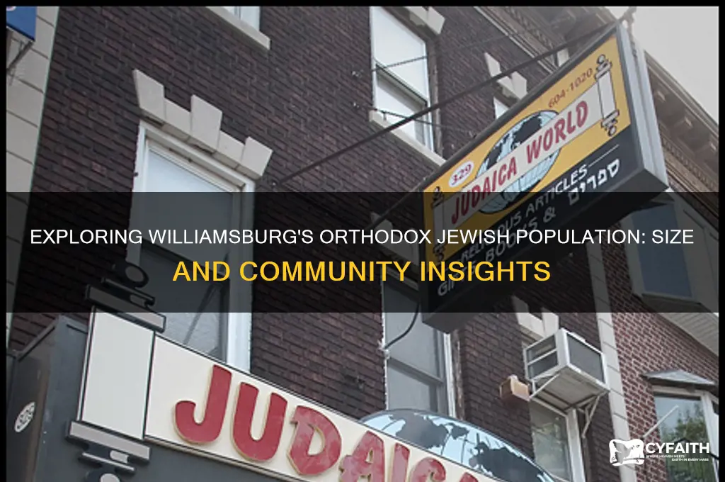 how many orthodox jews in williamsburg
