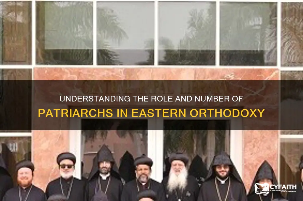 how many patriarchs are there in the eastern orthodox church