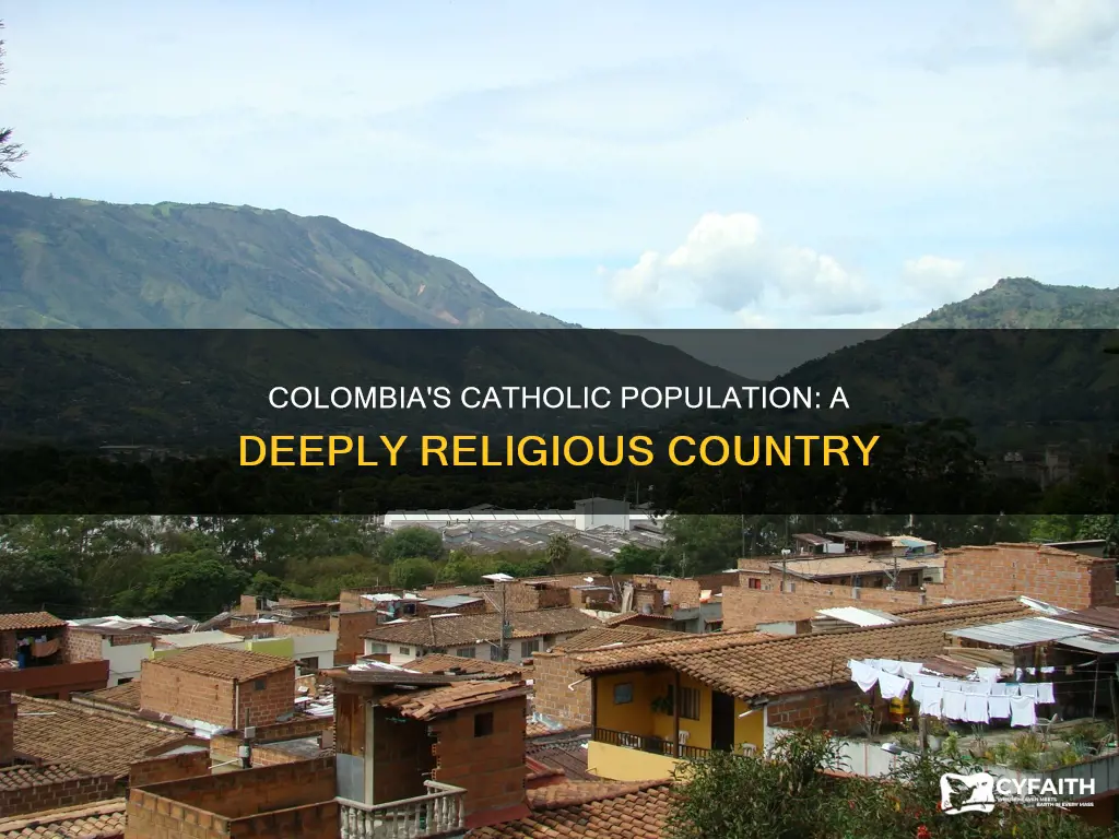 how many people are catholic in colombia