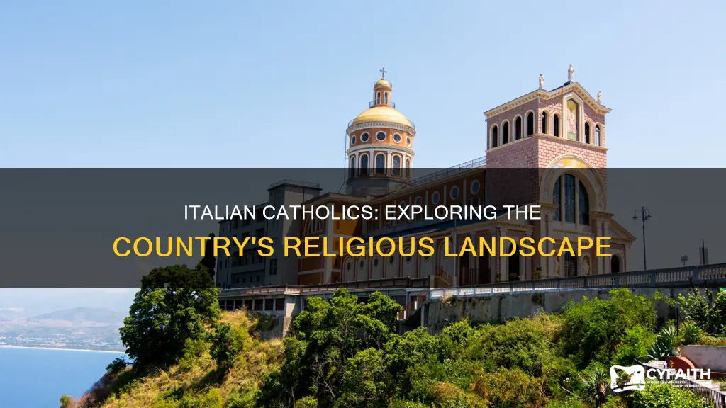 how many people are catholic in italy
