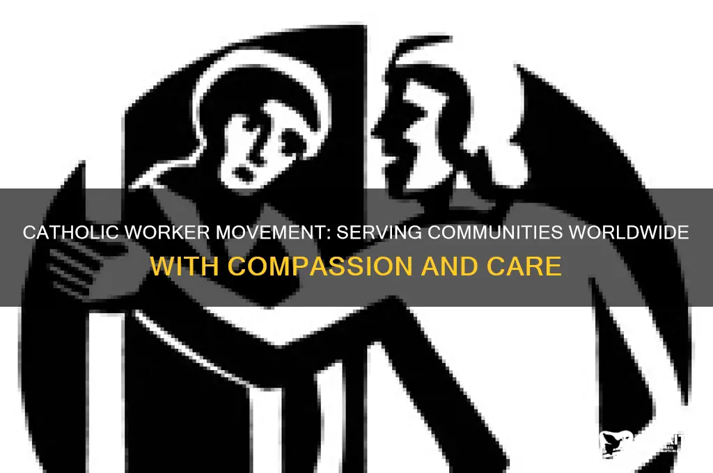 how many people are served by the catholic worker movement