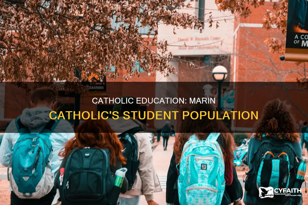 how many people at marin catholic