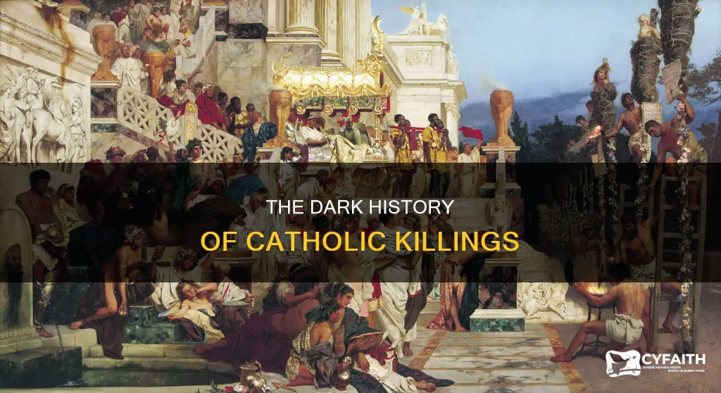 how many people did catholics kill during