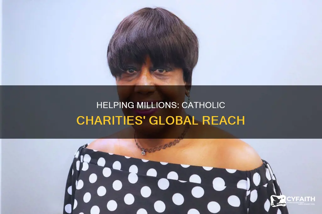 how many people does catholic charities help