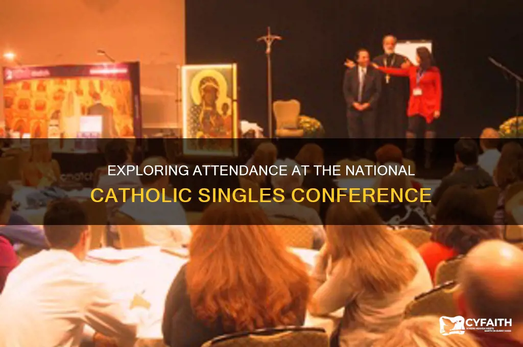 how many people go to national catholic singles conferenc
