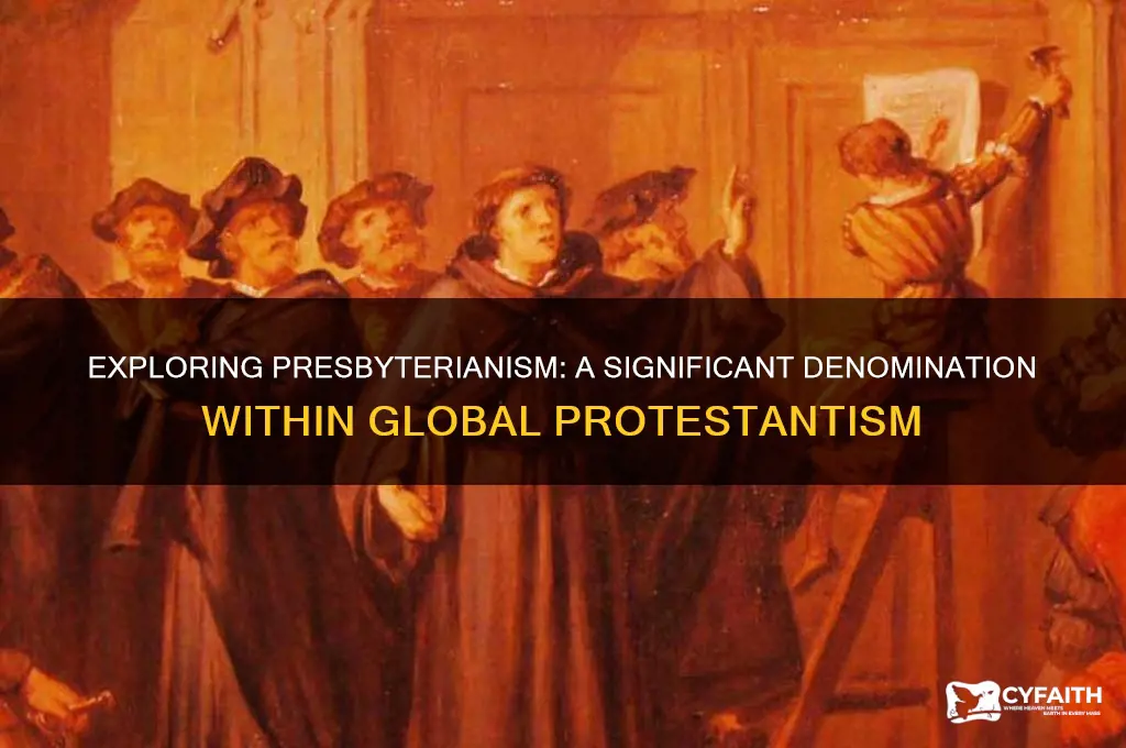 how many people practice protestantism are presbyterian