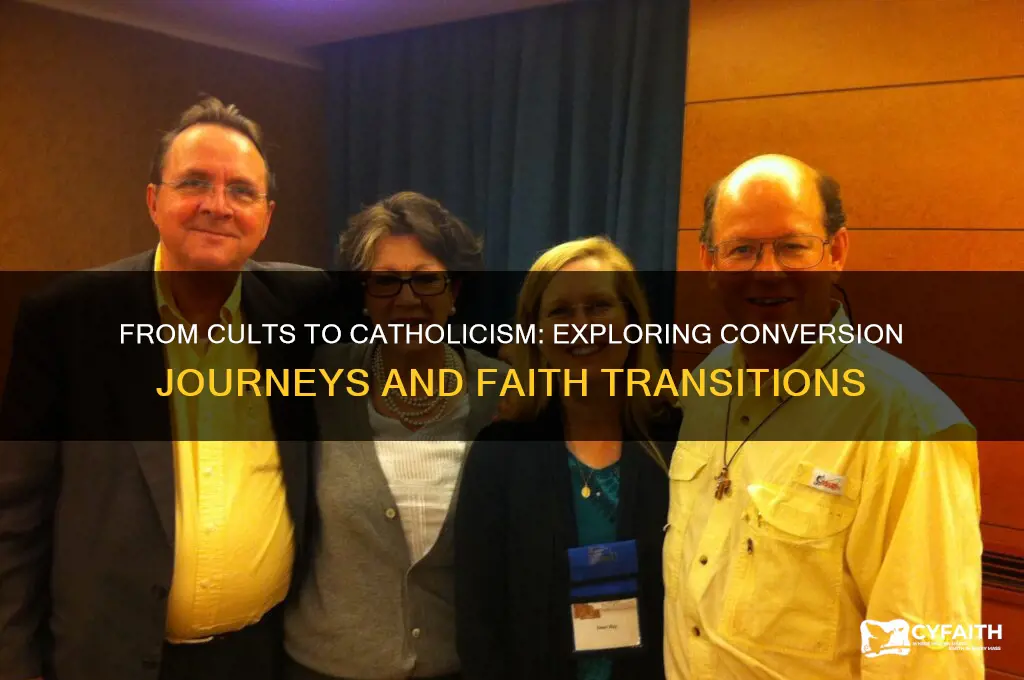 how many people switch from a cult to being catholic
