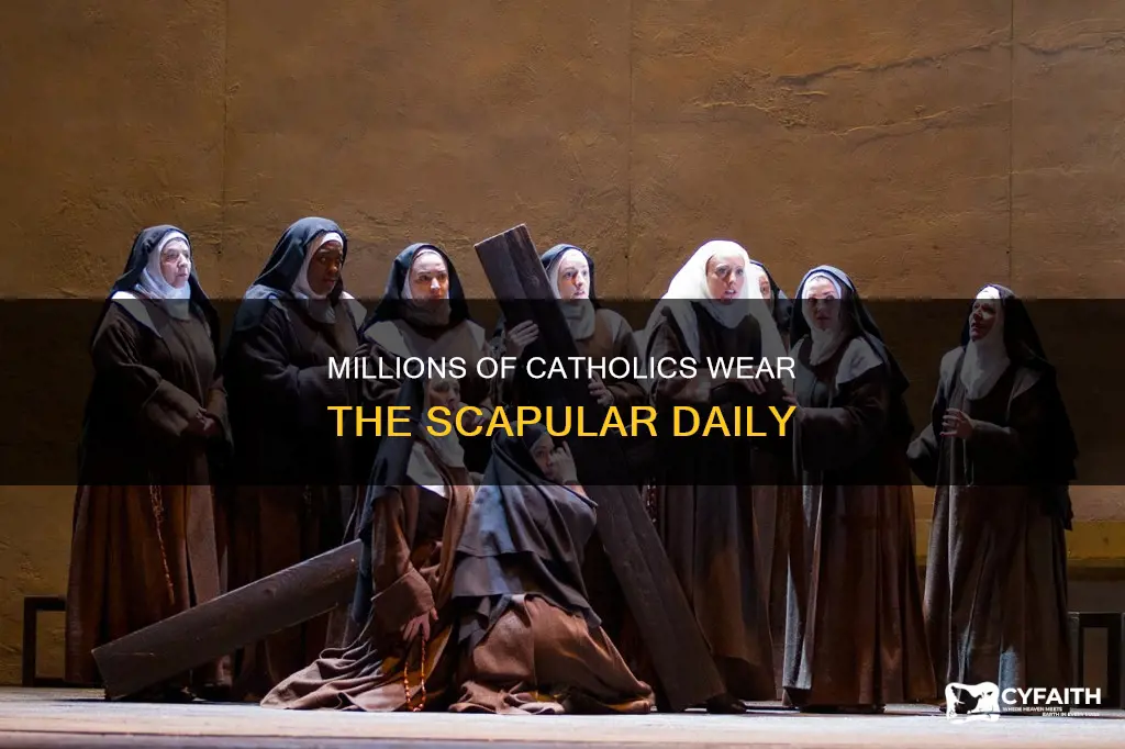 how many people wear a scapular catholic