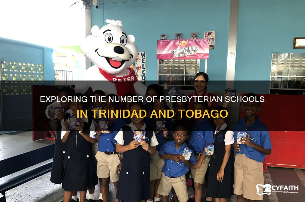 how many presbyterian schools are there in trinidad