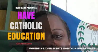 Catholic Education: How Many Provinces Offer It?