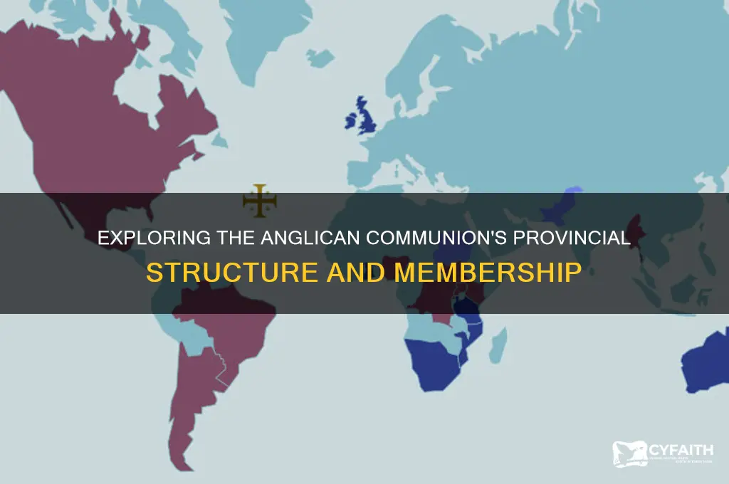 how many provinces in the anglican communion