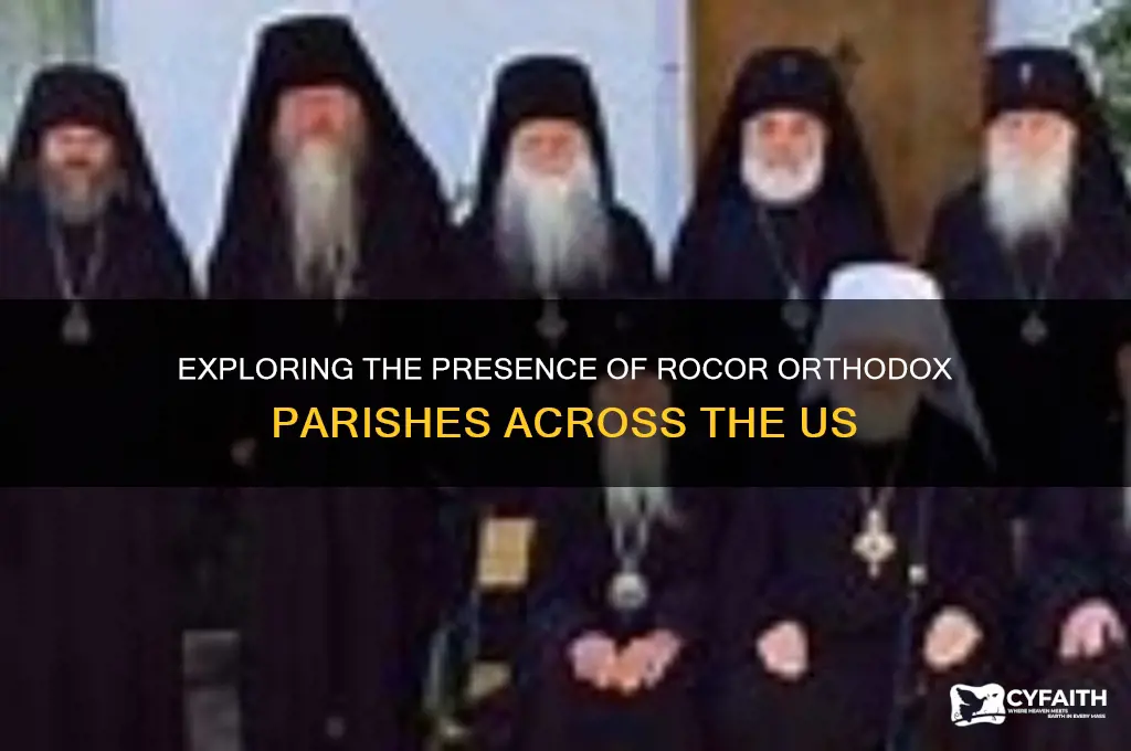 how many rocor orthodox parishes in the us