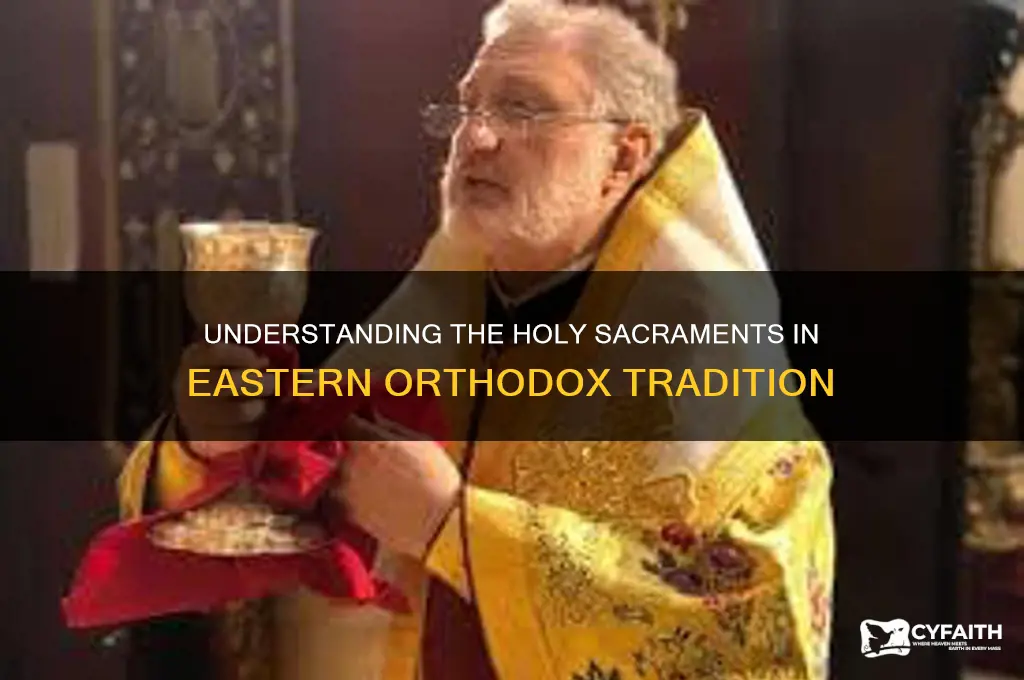 how many sacraments are there in the eastern orthodox church