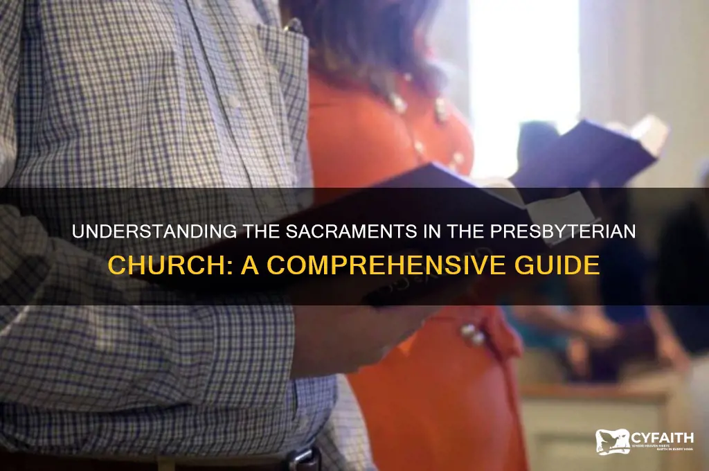 how many sacraments are there in the presbyterian church