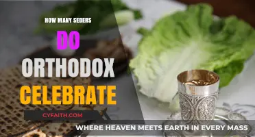 Orthodox Passover Traditions: Understanding the Number of Seders Celebrated