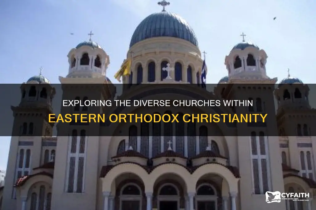how many separate churches are there in eastern orthodox