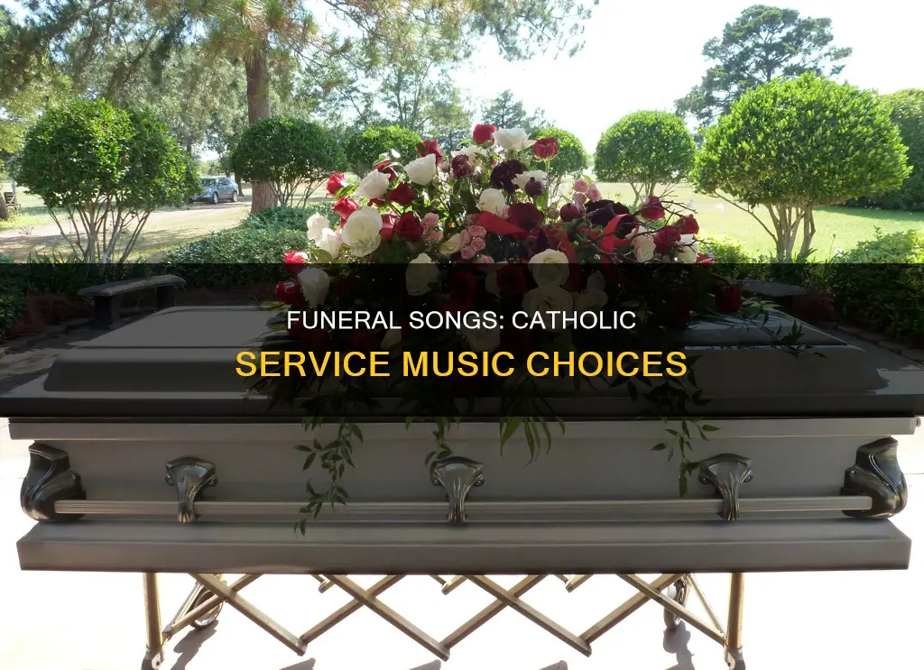how many songs at a catholic funeral