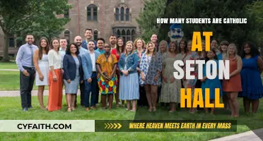 Catholic Students at Seton Hall: How Many?