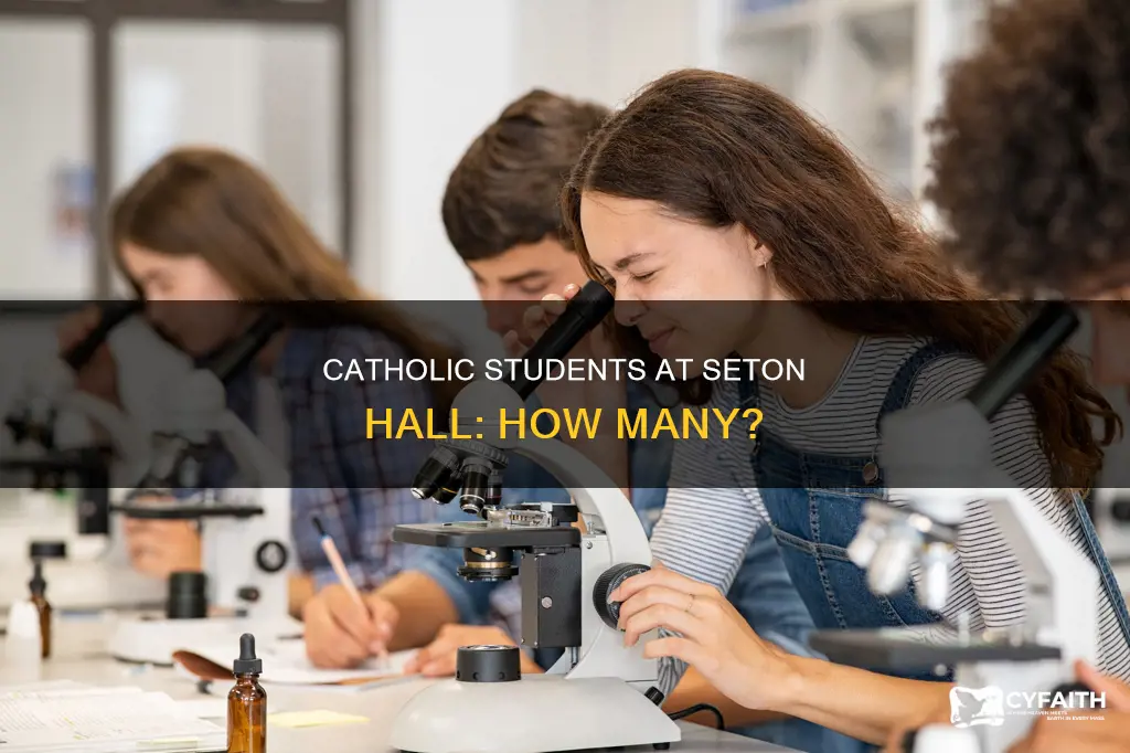 how many students are catholic at seton hall