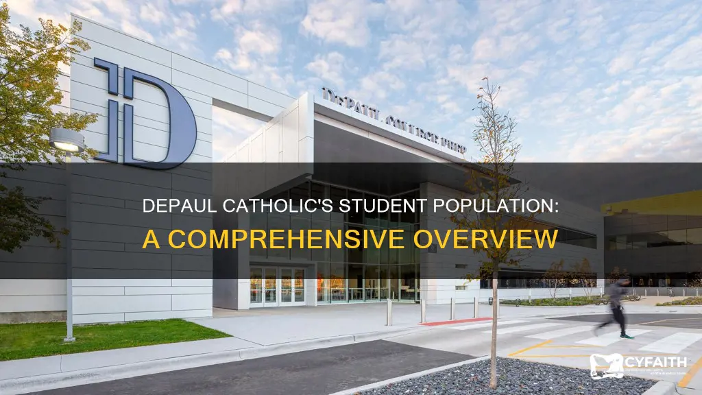 how many students at depaul catholic