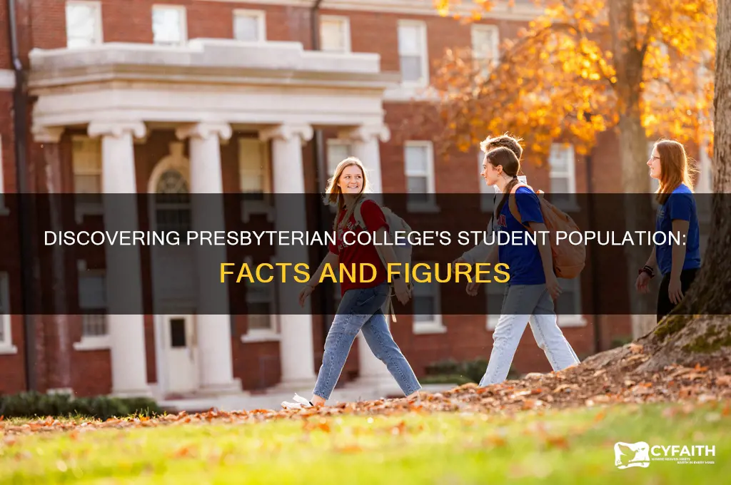 how many students at presbyterian college