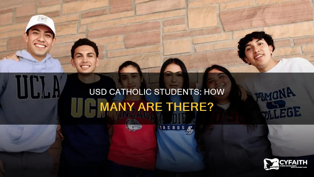 how many students at usd are catholic