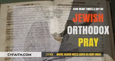 Daily Jewish Orthodox Prayer Frequency: Understanding Their Devotional Practices