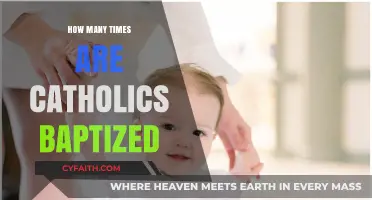 Baptism in Catholicism: A One-Time Sacred Ritual